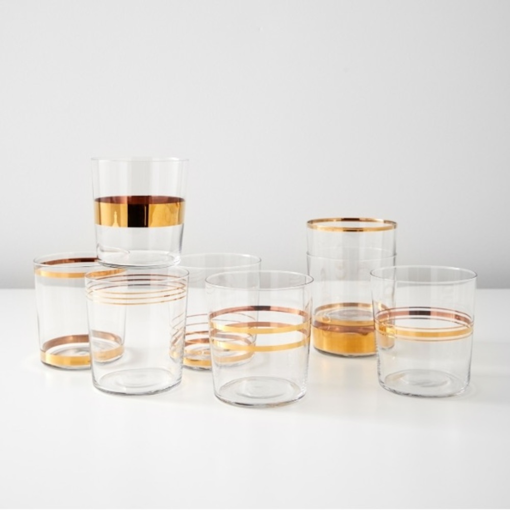 LSA International DECO Tumblers, set of 8